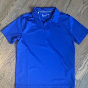 Under Armour Kids Vibrant Blue Polo
